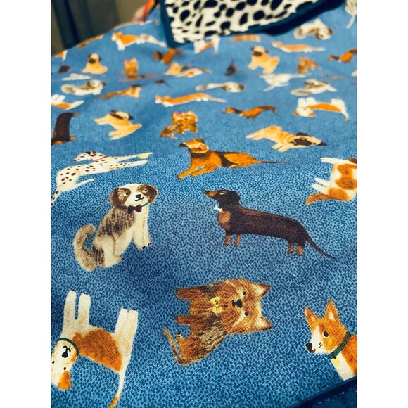 Dogs Doll Blanket / Car Seat Snuggie 21”x26” - Picture 6 of 6